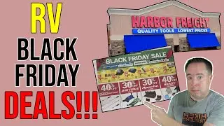 ЛУЧШИЕ предложения для автодомов в ЧЁРНУЮ ПЯТНИЦУ!!! #harborfreight #blackfriday