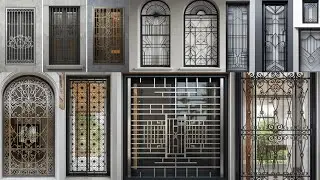 Top 50 New  Window Grill Design 2025 || Window Design || Grill Design || Steel Window Grill Design