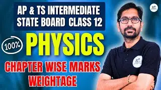 Physics IPE Chapter Wise Weightage CLASS 12 || PIT CLASSES || #viveksir #intermediateboard #ipe