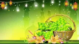 Background ucapan hari raya idul fitri 1442 H (2021)