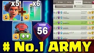 Best TH17 & TH16 Legend League Attack Strategy 2025 Best Attacking With Root Raider RC Charge Coc.