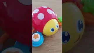 LADY BUG MUSIC #asmr #satisfying #sounds #viralshorts #trendingshorts #colorful #fun