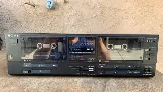 Sony TC-W551 cassette deck an easy fix