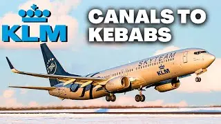 Честный отзыв о внутриевропейских рейсах | KLM B737-900 | Отчет о полете 4K