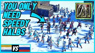 Aoe3: 💨 Running SPEEDY Halbs 💨 around your Opponent! Who needs a counter system? 😂