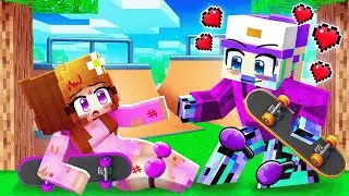 История любви девушки-скейтерши Дэш и Энн в Minecraft!