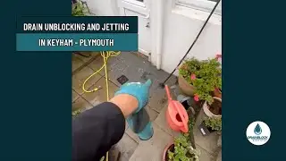 Drain UNBLOCKING and JETTING in Keyham, Plymouth FULL VIDEO