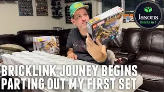 My Bricklink Journey Begins - Parting out my first set