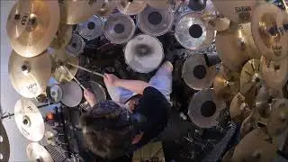 Genesis - Domino (live) Drum Cover (High Quality Sound)