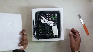 Xtreme Acoustics XAMXB4 Professional Audio Mixer Unboxing