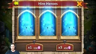 Rolling 120,000 Gems For Anubis NEW Hero Android Castle Clash