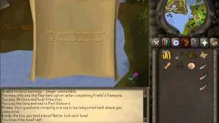 Runescape 2007 Clue Scroll- Rare Zammy Page 1 reward!