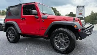 2014 Firecracker Red Primary Wrangler in Dawsonville Ga 