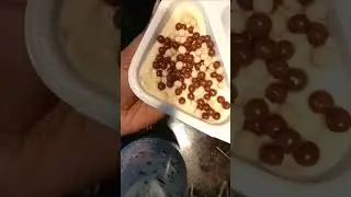 m&uuml;ller corner vanilla chocolate balls #youtubeshorts  #m&uuml;llercorner #yogurt @khvlogger7940