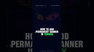 How To Add Banner In Termux Kali Linux || Easy Method #termux #termuxtool