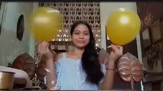 Static Electricity Balloon Experiment 