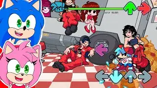 Sonic and Amy play FNF SPAGHETTI