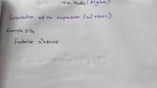 TN 8 th Mathematics Algebra example 3.24