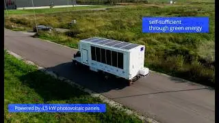 Mobilise BSL3 level mobile laboratory based on Rolling Unit XL truck.