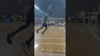 Energetic player of the tournament 🏆 #badminton #focus #shorts #sports #badmintonlovers #shots