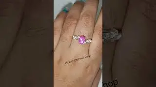 Pink star sapphire ring 💍 Lindy star sapphire ring,#bestgift #pinkstar#weddingring#etsyshop#ring