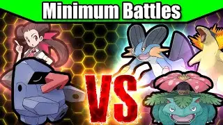 How many Pokemon beat Roxanne on Minimum Battles || Emerald, Ep. 1