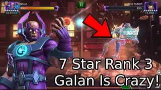 7 Star Rank 3 Galan Gameplay! | Marvel Contest Of Champions
