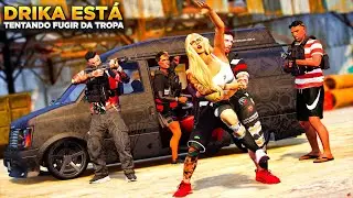GTA V: VIDA DO CRIME | SÓ EXISTE UM JEITO DE SAIR DO CRIME... ADEUS DRIKA, CHEGOU SEU FIM! |#161