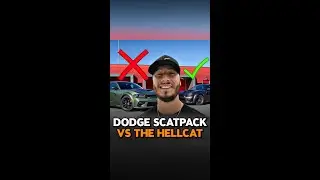 Джуда на Dodge Hellcat против Scat Pack