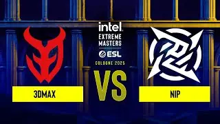 3DMAX vs. NiP - IEM Cologne 2025 Stage 1 - Upper bracket