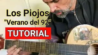 Cómo tocar Los piojos Verano del 92 Tutorial Acordes Guitarra