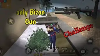 only bizon gun challenge 😱😱