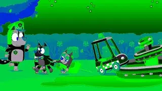 Bluey Fun Chase Game | Video Effects | Sponsored by:Gamavision Csupo Effects