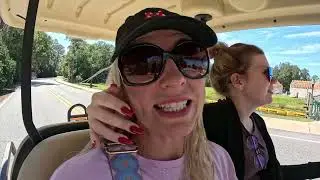 Golf Cart Gone Wild at Disney Fort Wilderness! 😂🏕️