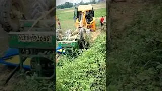 😭😱Jcb and john deere tochan😱😭 #jcb #shorts #youtubeshorts #craxyxyz