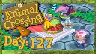 Animal Crossing - Day 127 4/5/18 - Cherry Blossom Festival