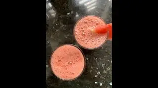 Refreshing watermelon juice!🍉💕 #shorts #viral #shortsyoutube #summerdrink #watermelon #explore
