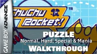 ChuChu Rocket! (GBA) Puzzle Complete Walkthrough