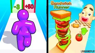 Tall Man Run vs Sandwich Runner