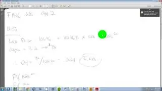 FINC 680 - Chapter 7 - Problem 23