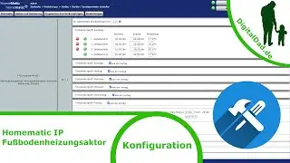 Fußbodenheizung mit Homematic steuern | So einfach ist die Konfiguration!