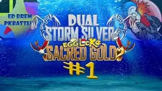 Let's play Pokemon Storm Silver/Sacred Gold DUAL EGGLOCKE Ft. Morfo Cell!!!