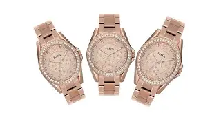 Fossil Riley Women's Watch with Crystal Accents