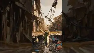 POV: You are a Dragonfly flying through a Slum 🦟🏚️ #pov #dragonfly #slum #urbex #cinematic