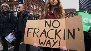 UK's largest anti-fracking gathering held in Manchester