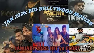 January 2026 Bollywood Movies | Hit or Flop Prediction 🔥 | Big Releases