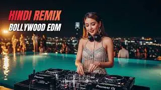 Hindi EDM Remix Chill Party 🌙 Late Night Bollywood EDM