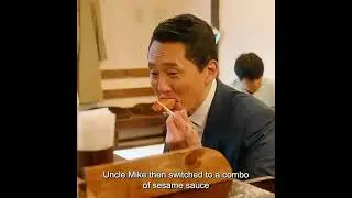 Uncle Mike eats chinese pork cultet #shorts #japan