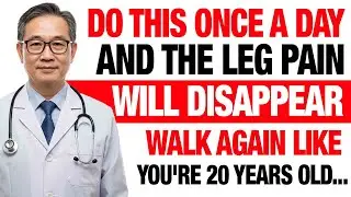 Seniors: do this simple exercise every day to eliminate leg pain and walk like you're 30 years old.