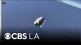 Shrapnel strikes CHP patrol car near Camp Pendleton's live fire celebration